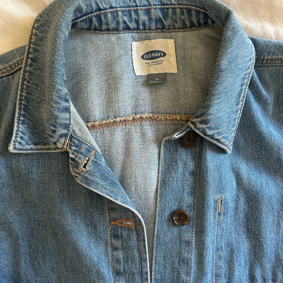 Vintage Old Navy Denim Chore Jacket - Picture 5 of 9